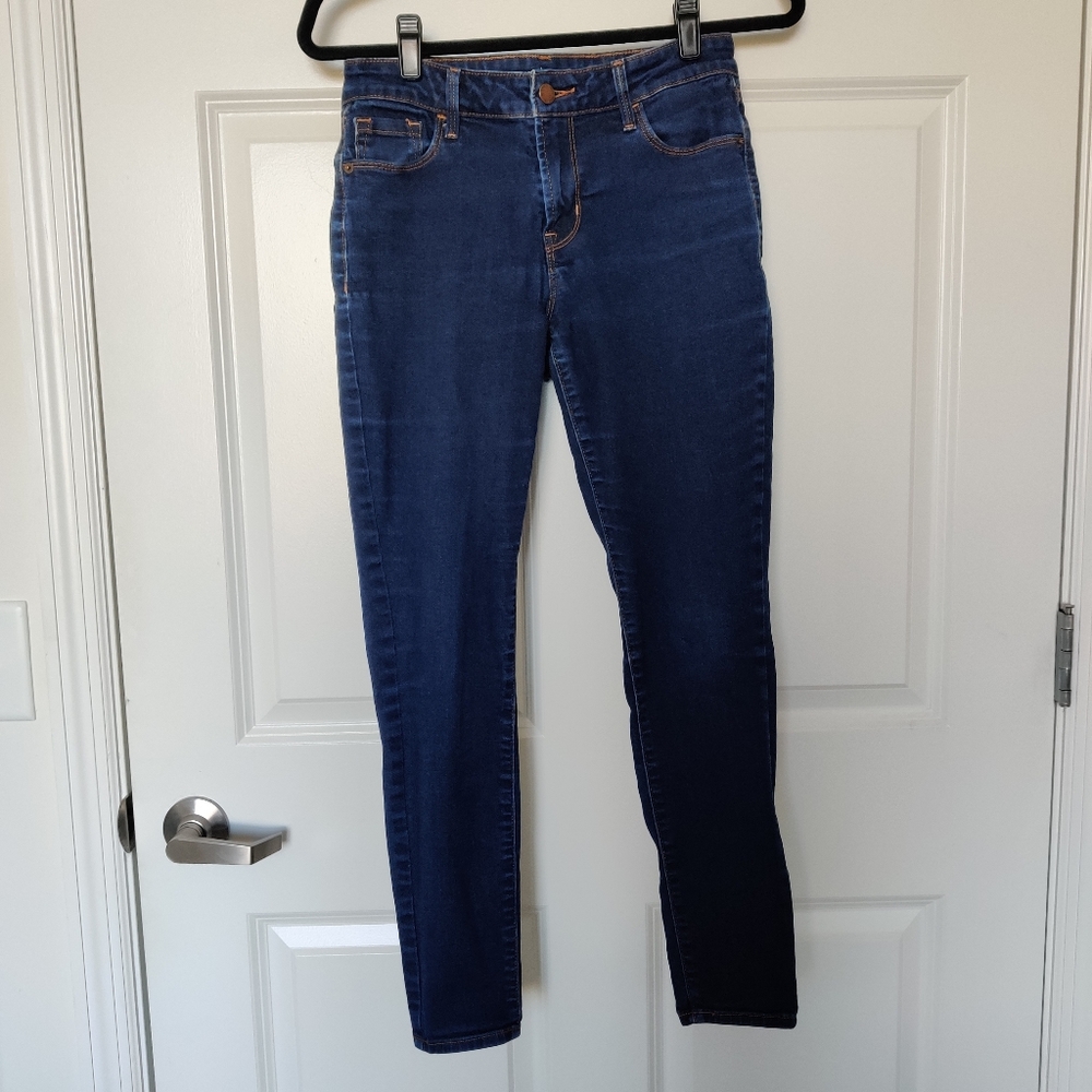 Dark Wash Skinny Rockstar Jeans